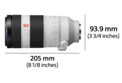 Imagen de la súperlente de zoom teleobjetivo G Master FE 100-400 mm